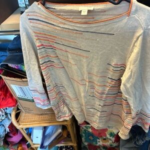 J.Jill Striped sweater
